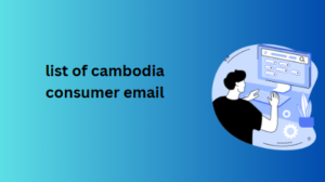 list of cambodia consumer email