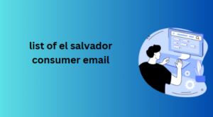 list of el salvador consumer email