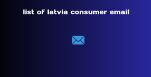 list of latvia consumer email