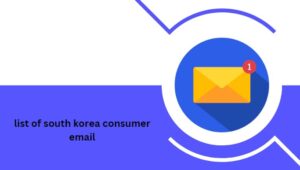 list of south korea consumer email