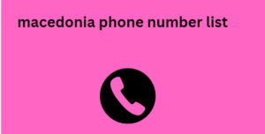 macedonia phone number list