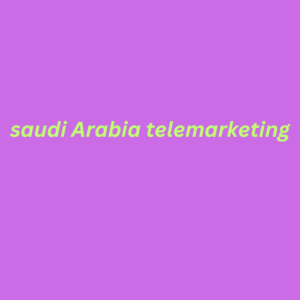 saudi Arabia telemarketing